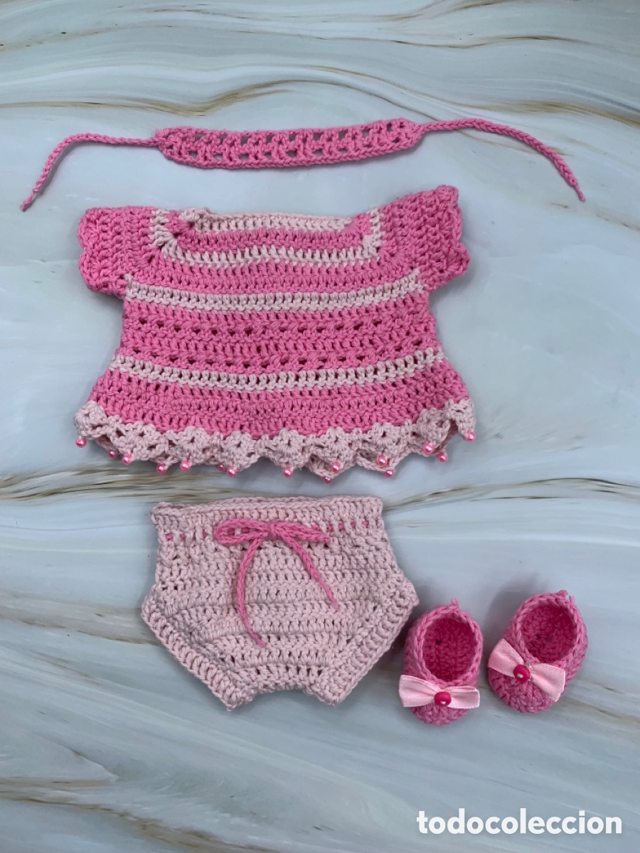 Artesan&iacute;a: Conjunto para beb&eacute; reborn de 30 cm - Foto 1