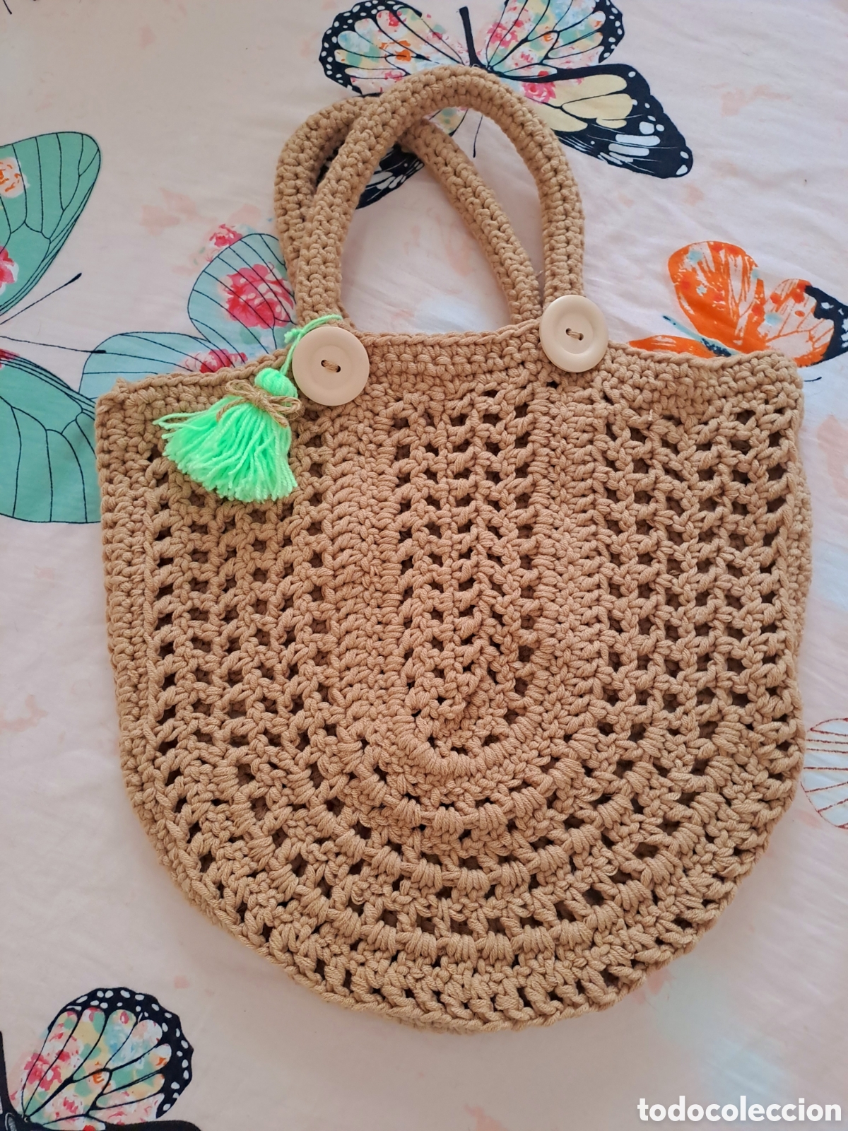 Artesan&iacute;a: Bolso playero nuevo - Foto 2