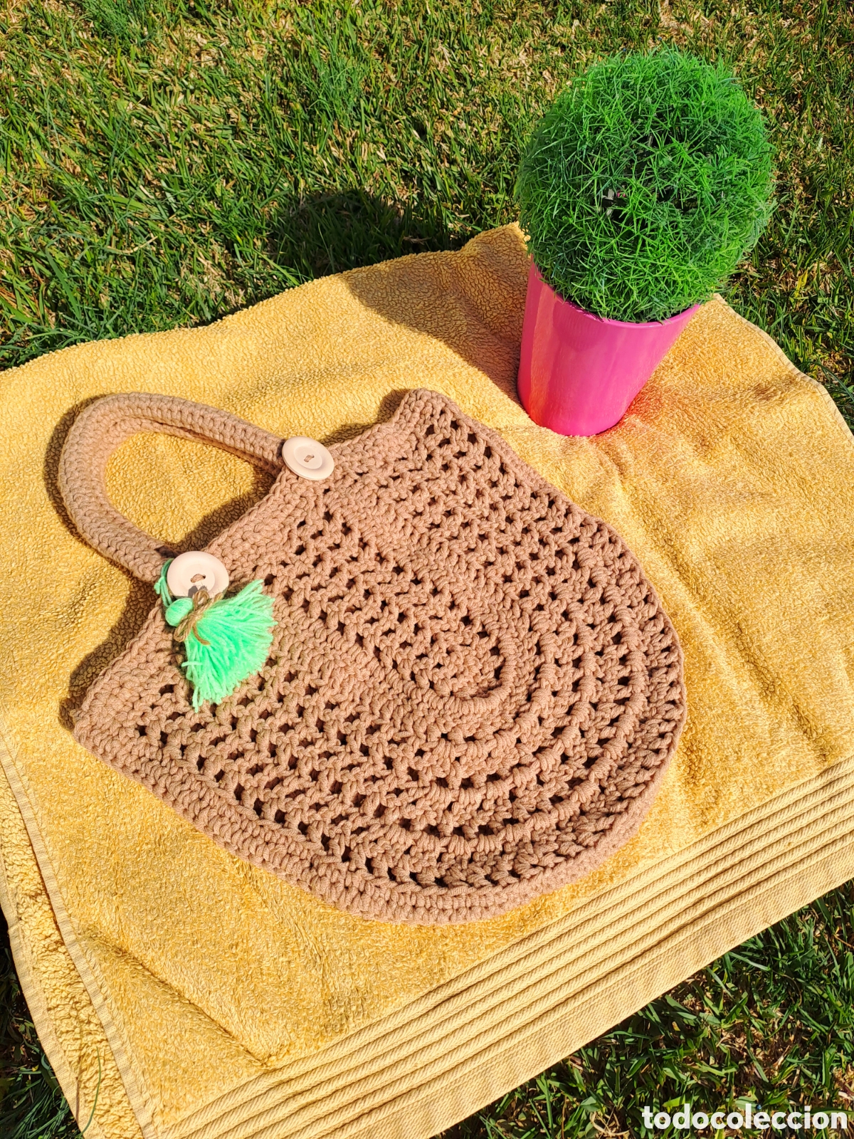 Artesan&iacute;a: Bolso playero nuevo - Foto 1