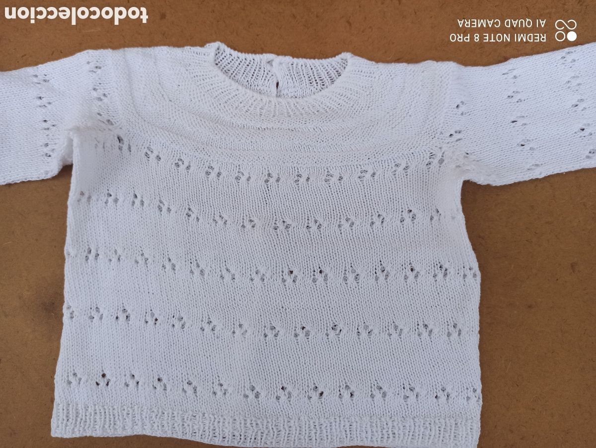 Artesan&iacute;a: Jersey de hilo perl&eacute;, artesanal - Foto 4