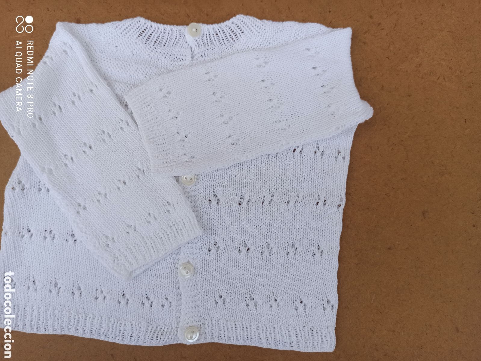 Artesan&iacute;a: Jersey de hilo perl&eacute;, artesanal - Foto 5