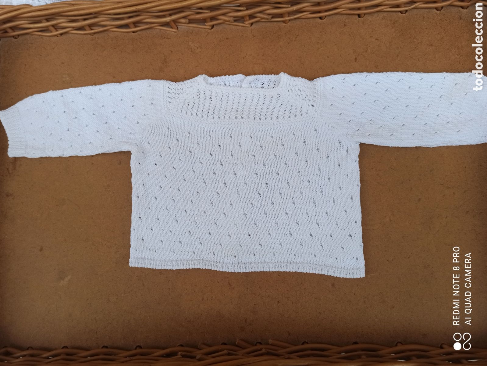 Artesan&iacute;a: Jersey artesanal, de hilo perl&eacute; - Foto 1
