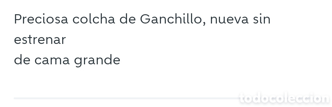 Artesan&iacute;a: Colcha de Ganchillo - Foto 5