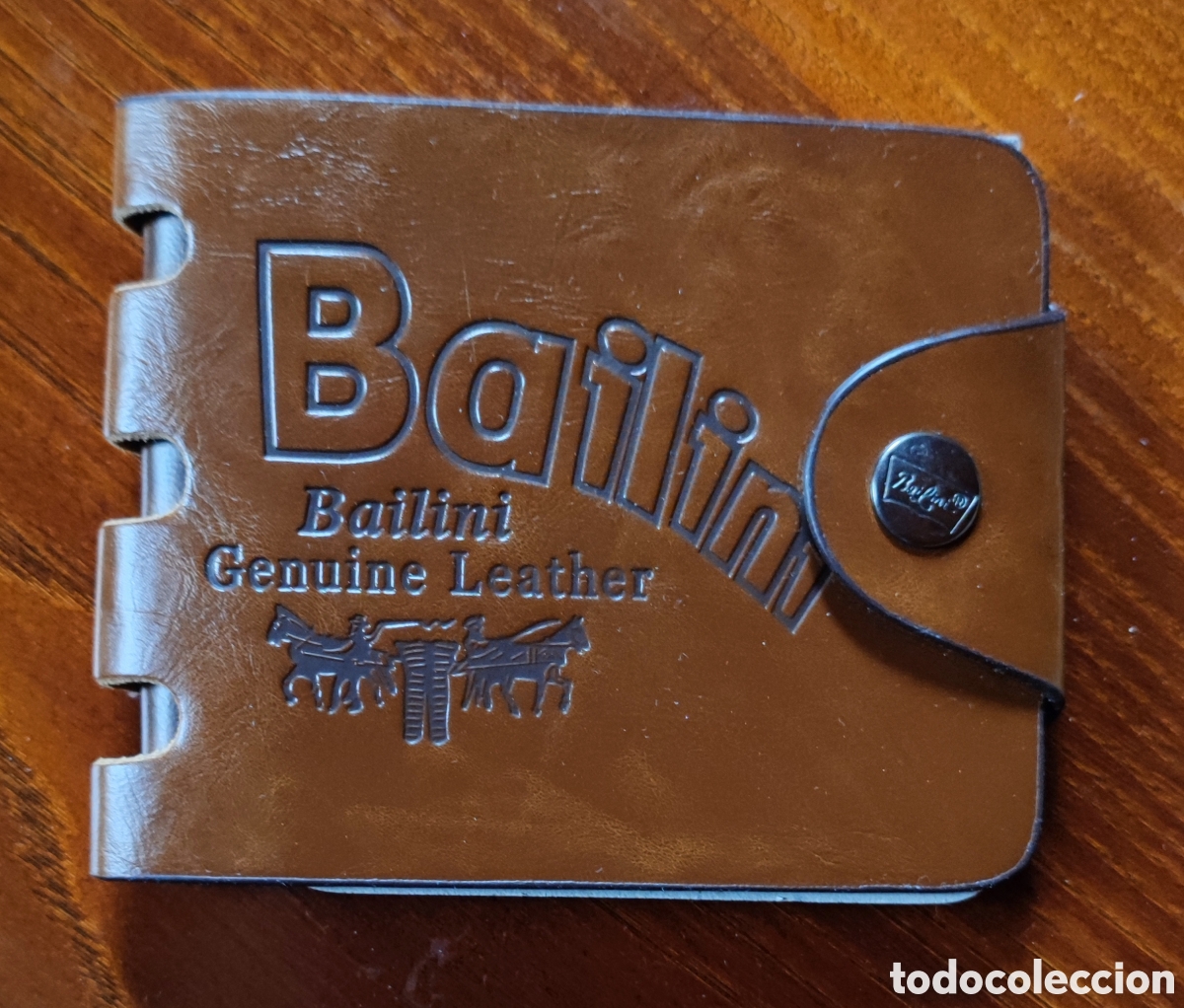Artesan&iacute;a: BILLETERA BAILINI. Genuine Leather. Nueva sin usar. - Foto 1