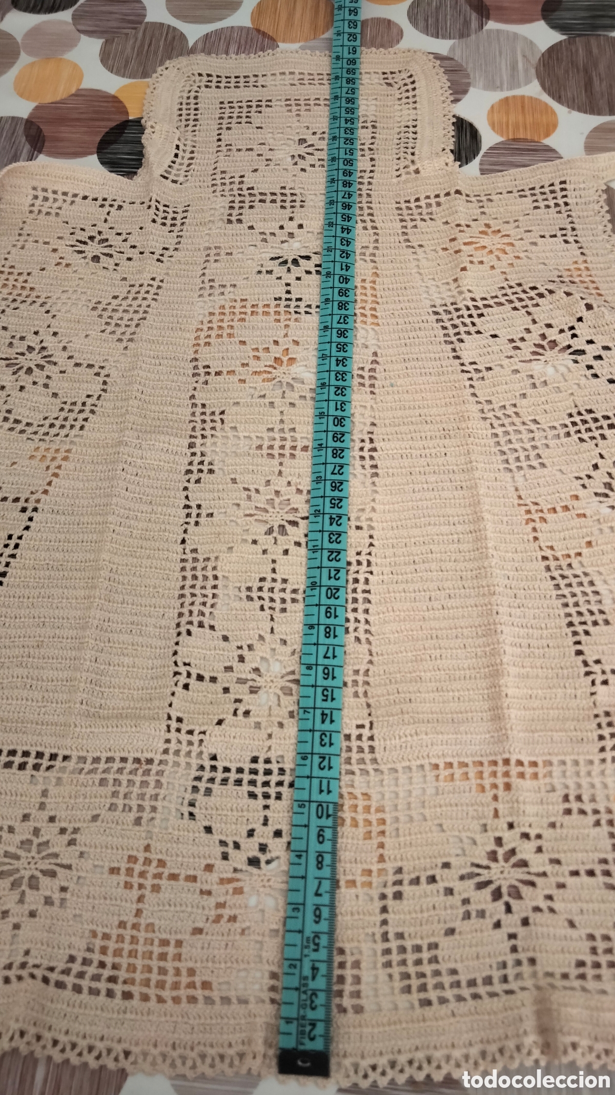 Artesan&iacute;a: Conjunto ganchillo ,delantal y complementos - Foto 1