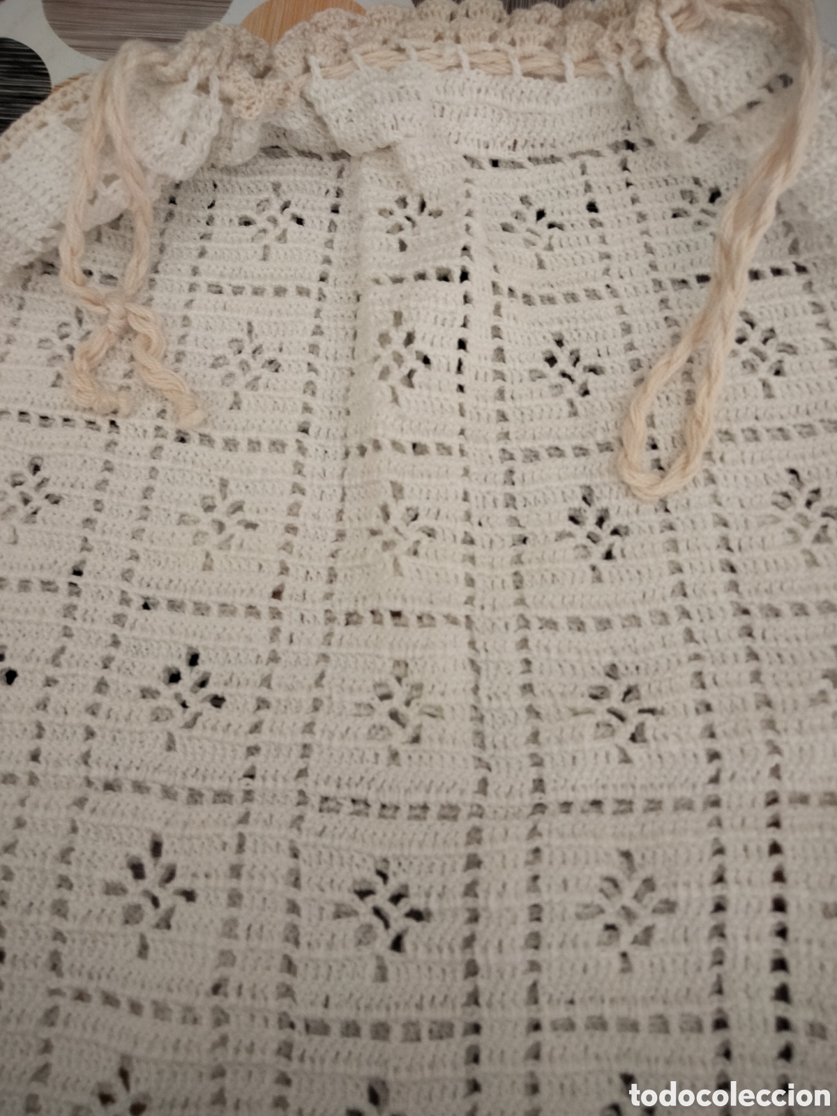 Artesan&iacute;a: Bolsa de pan ganchillo - Foto 3