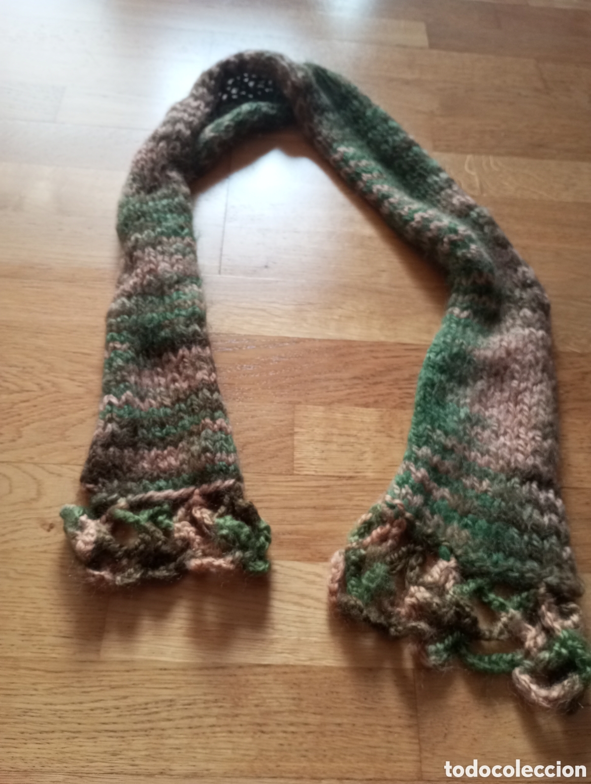 Artesan&iacute;a: Bufanda lana confeccionada a mano - Foto 1