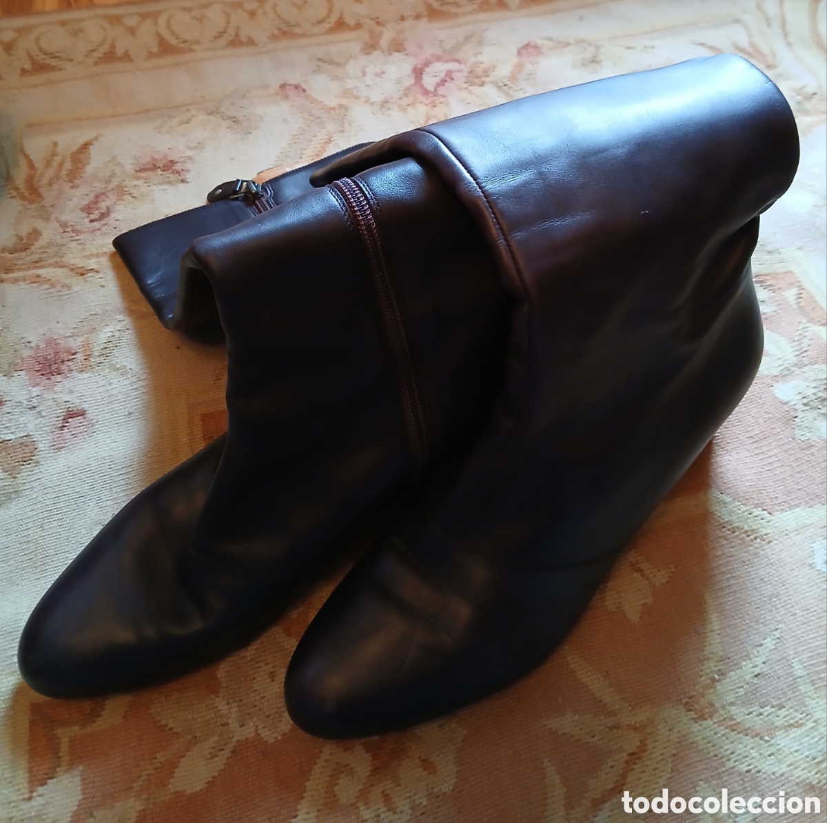 Artesan&iacute;a: Botas Marr&oacute;n Salvatore Ferragamo - Foto 3