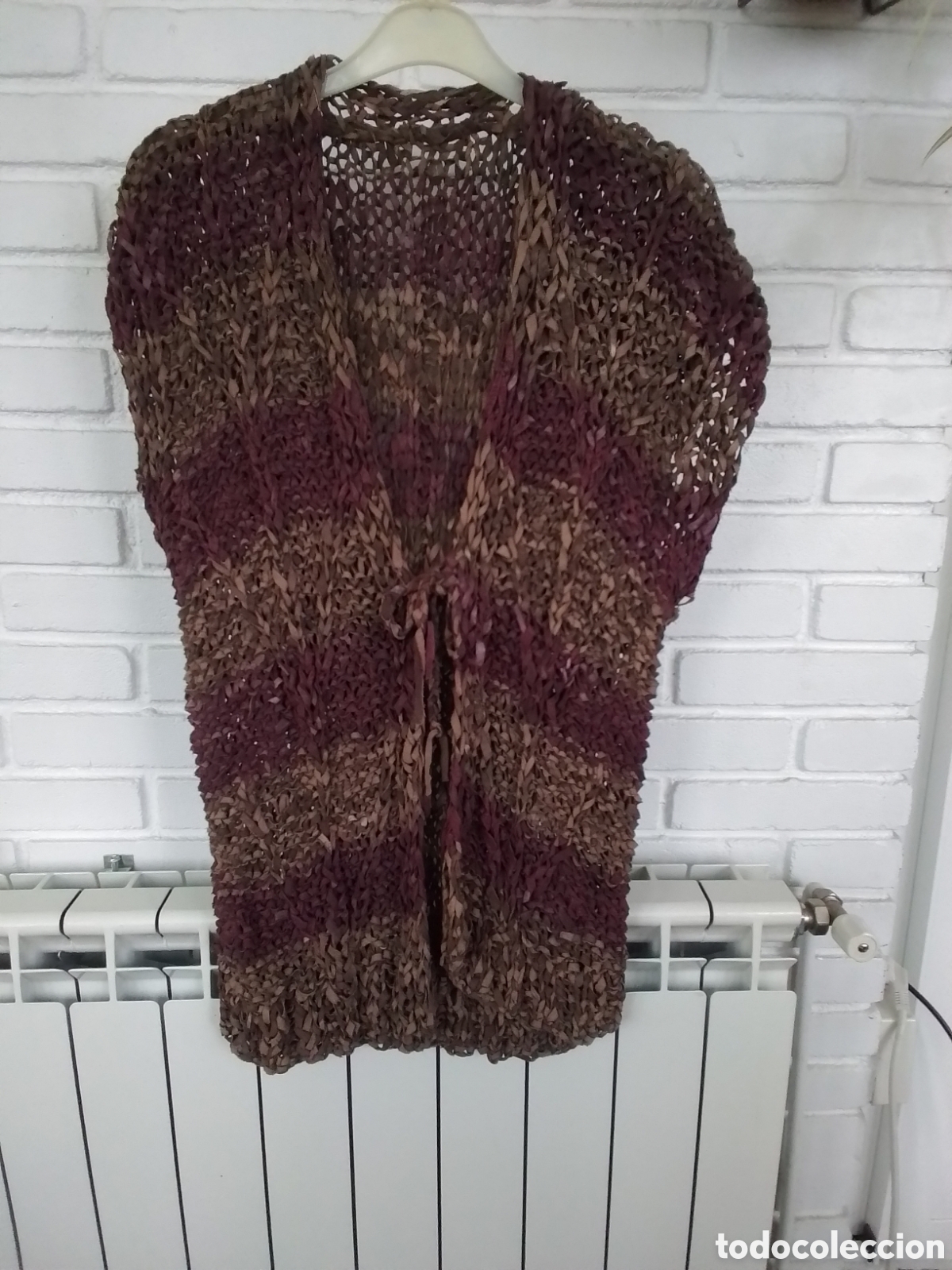 Artesan&iacute;a: Chaleco artesanal vintage - Foto 1