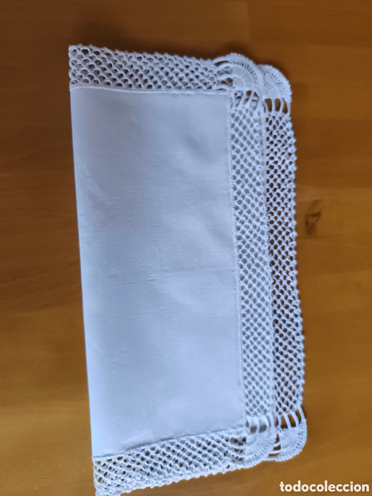 Artesan&iacute;a: Pa&ntilde;uelo artesanal de lino y algod&oacute;n - Foto 2