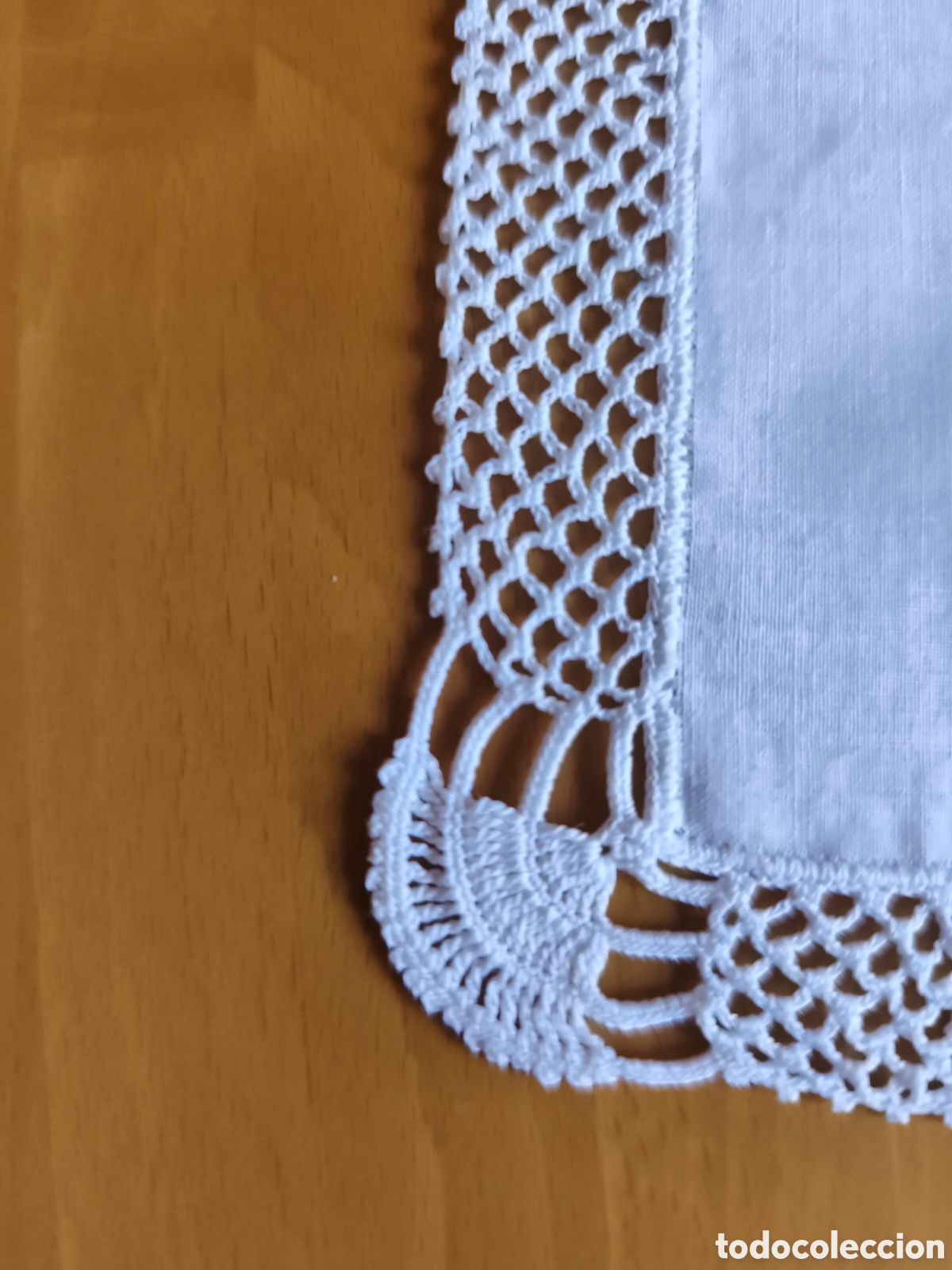 Artesan&iacute;a: Pa&ntilde;uelo artesanal de lino y algod&oacute;n - Foto 1