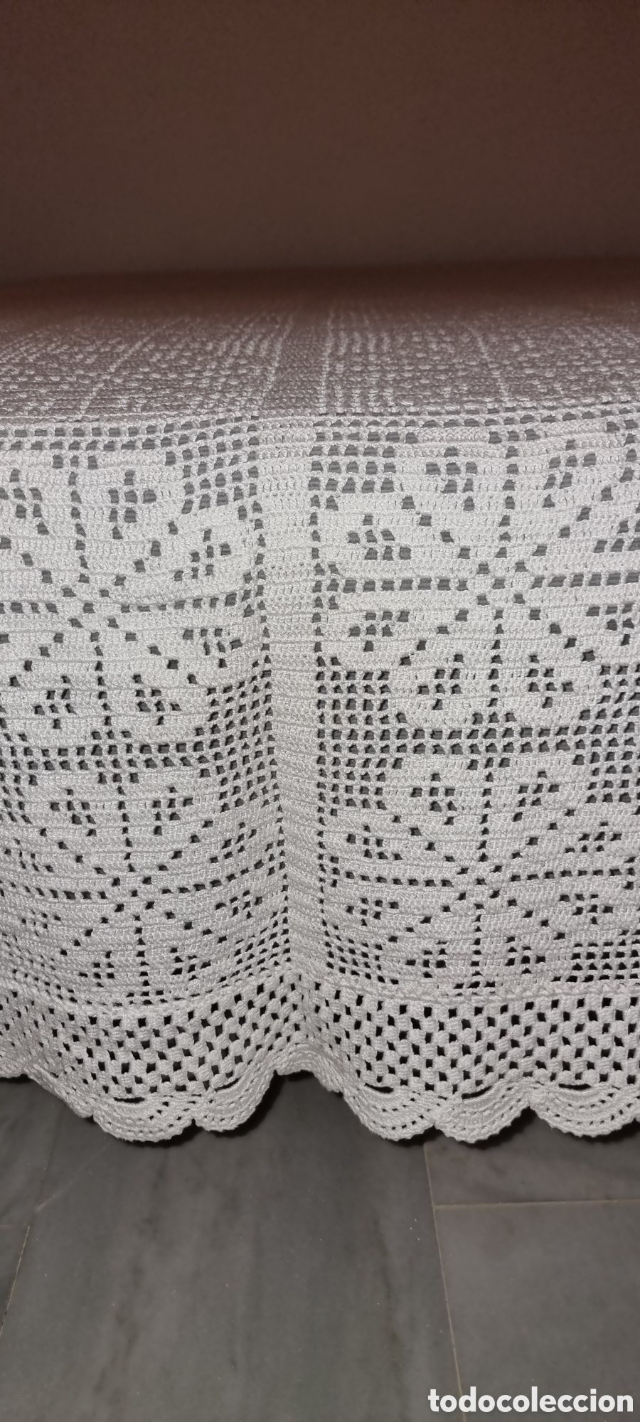 Artesan&iacute;a: Colcha 245&times;210 a mano - Foto 3