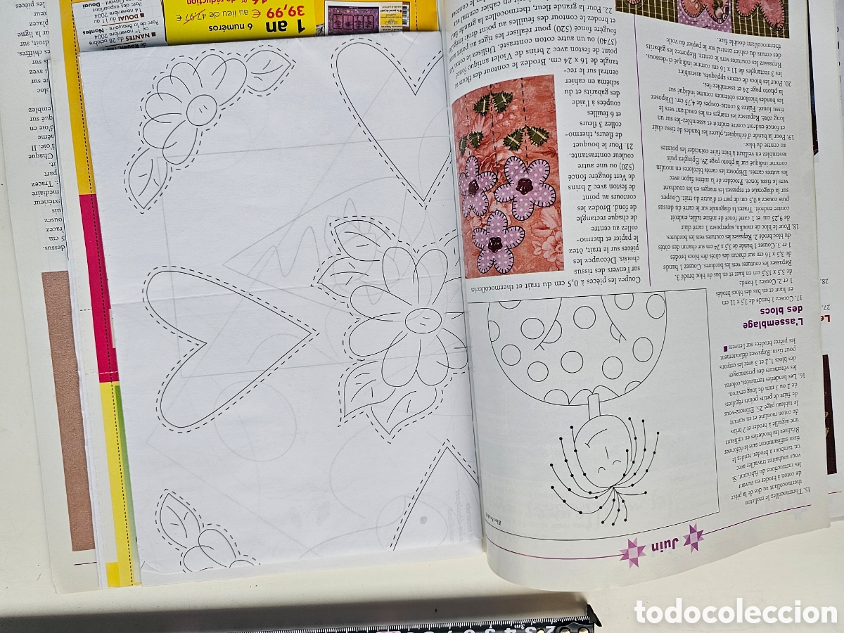 Artesan&iacute;a: Revista Passion du Patchwork 2004 manualidades - Foto 5