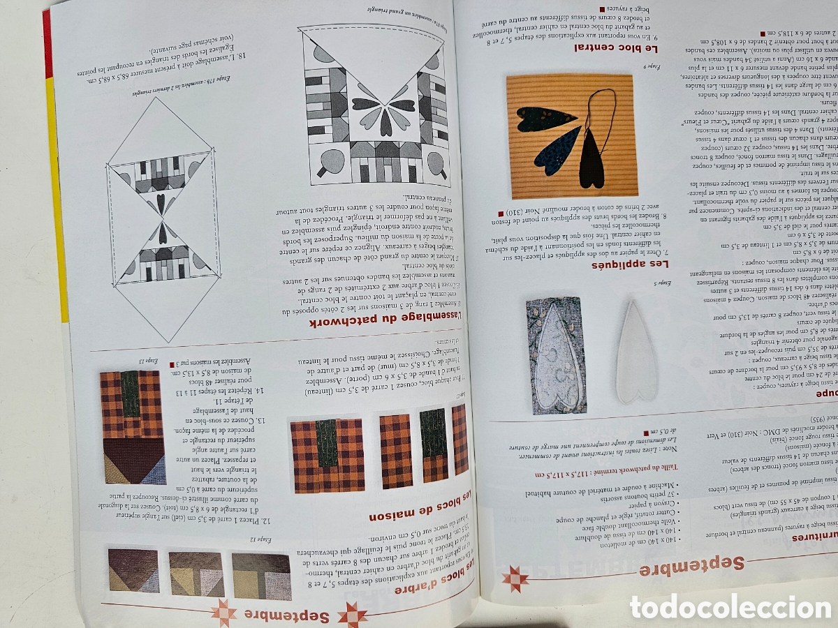 Artesan&iacute;a: Revista Passion du Patchwork 2004 manualidades - Foto 8