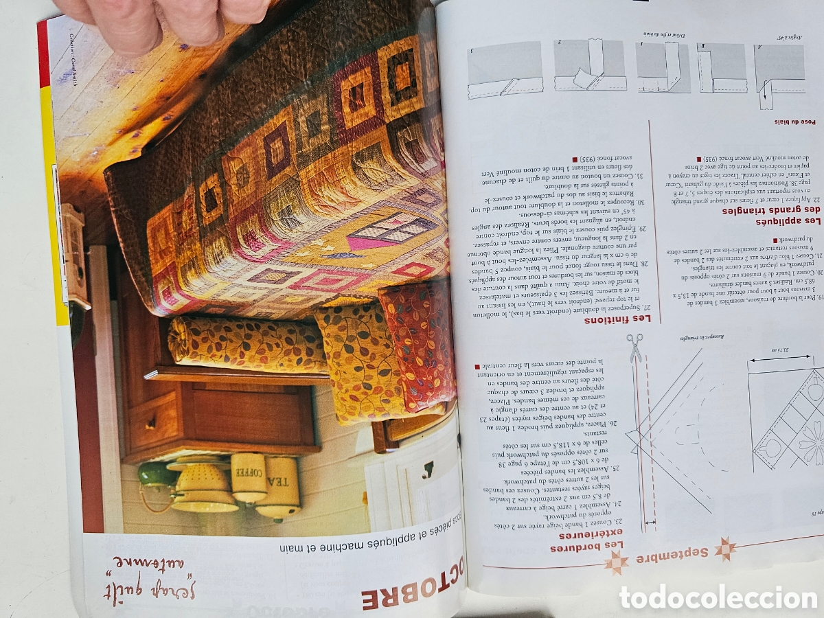 Artesan&iacute;a: Revista Passion du Patchwork 2004 manualidades - Foto 9
