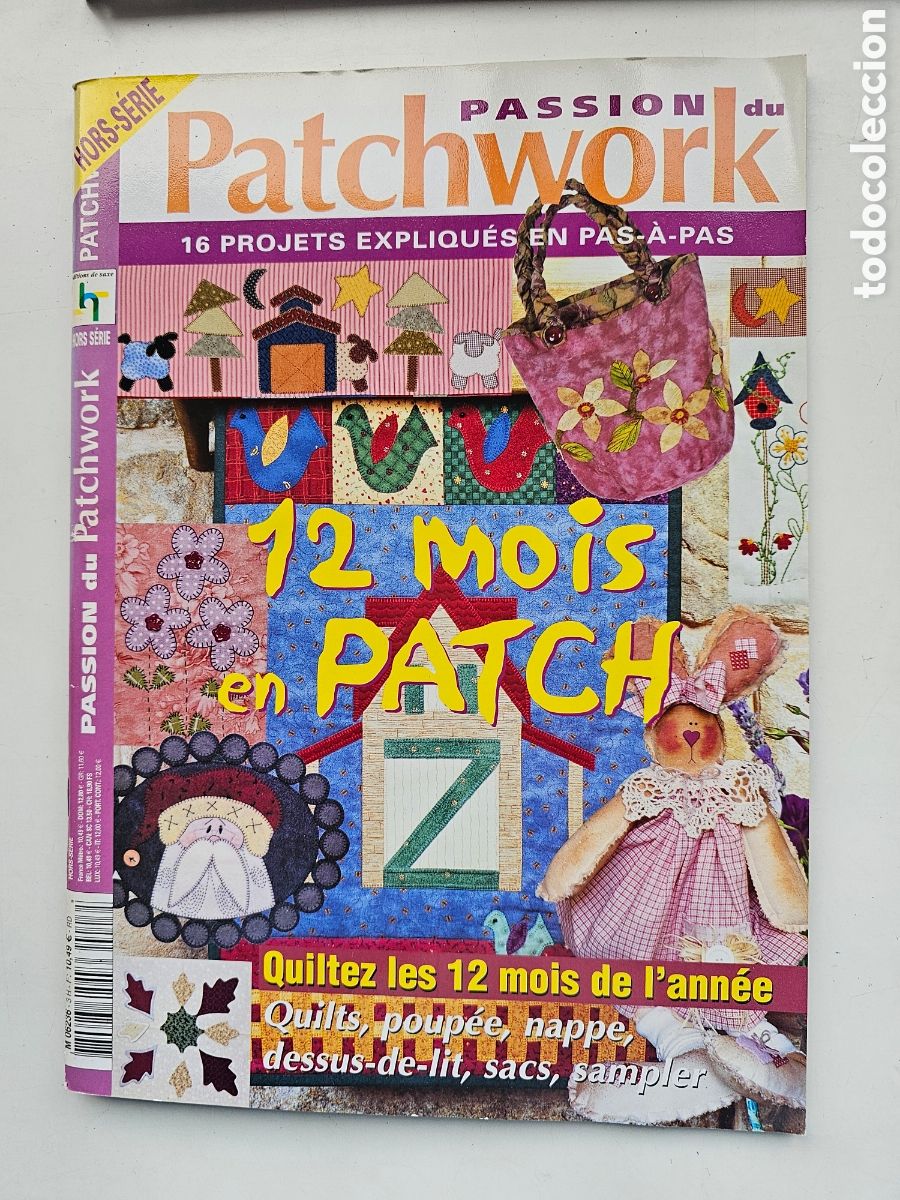 Artesan&iacute;a: Revista Passion du Patchwork 2004 manualidades - Foto 1
