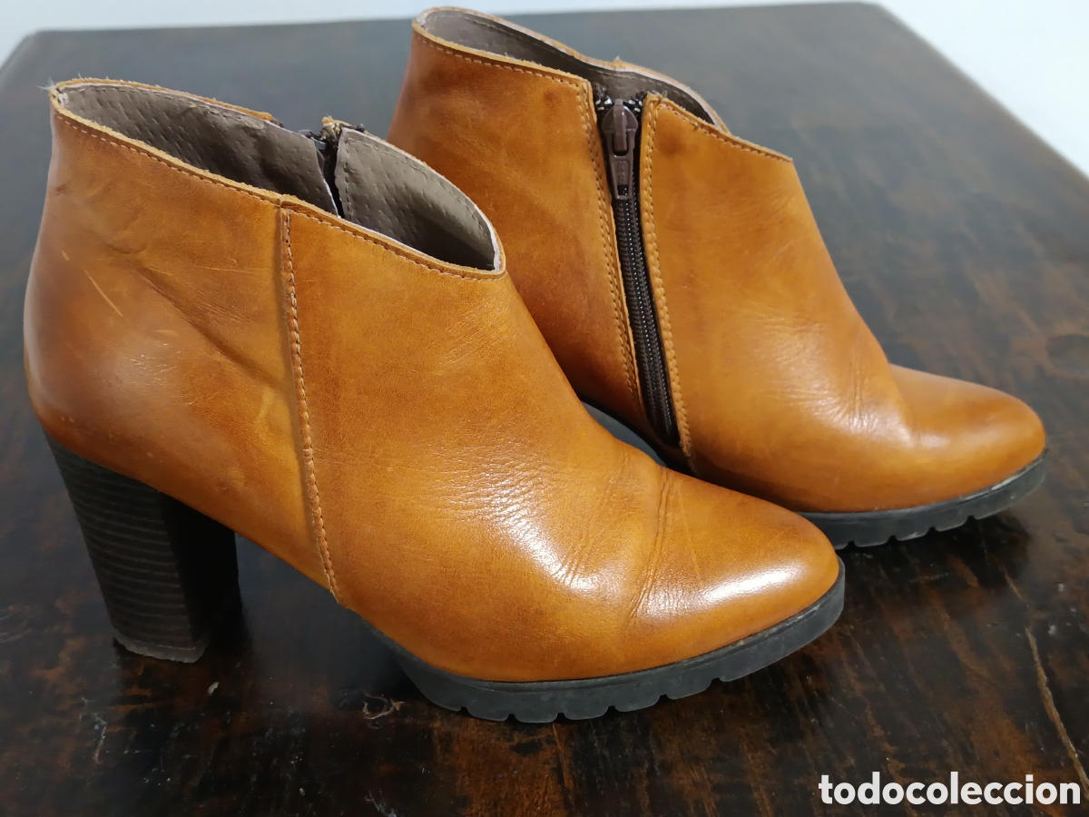 Artesan&iacute;a: Botines de piel de mujer - Foto 3