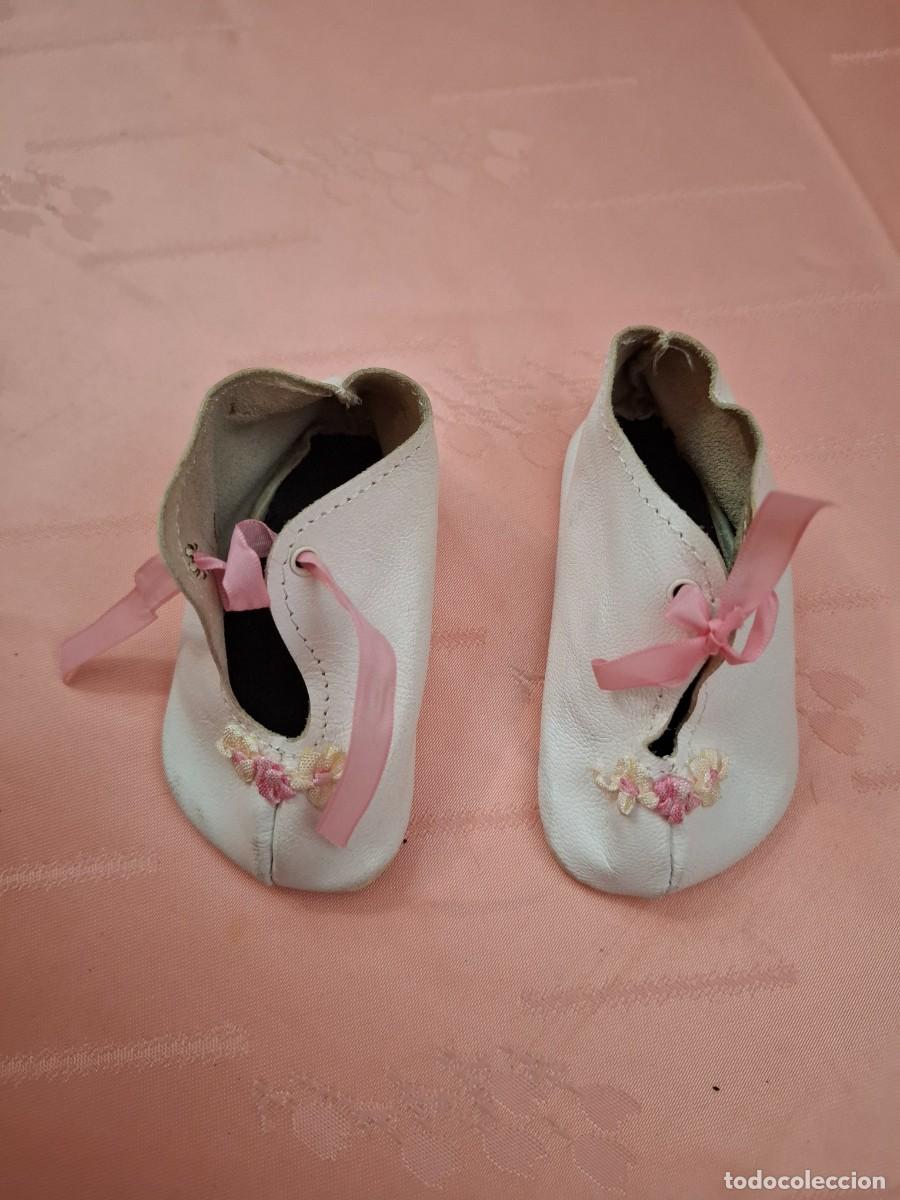 Artesan&iacute;a: ZAPATOS DE EPOCA, DE PIEL, PARA MU&Ntilde;ECA