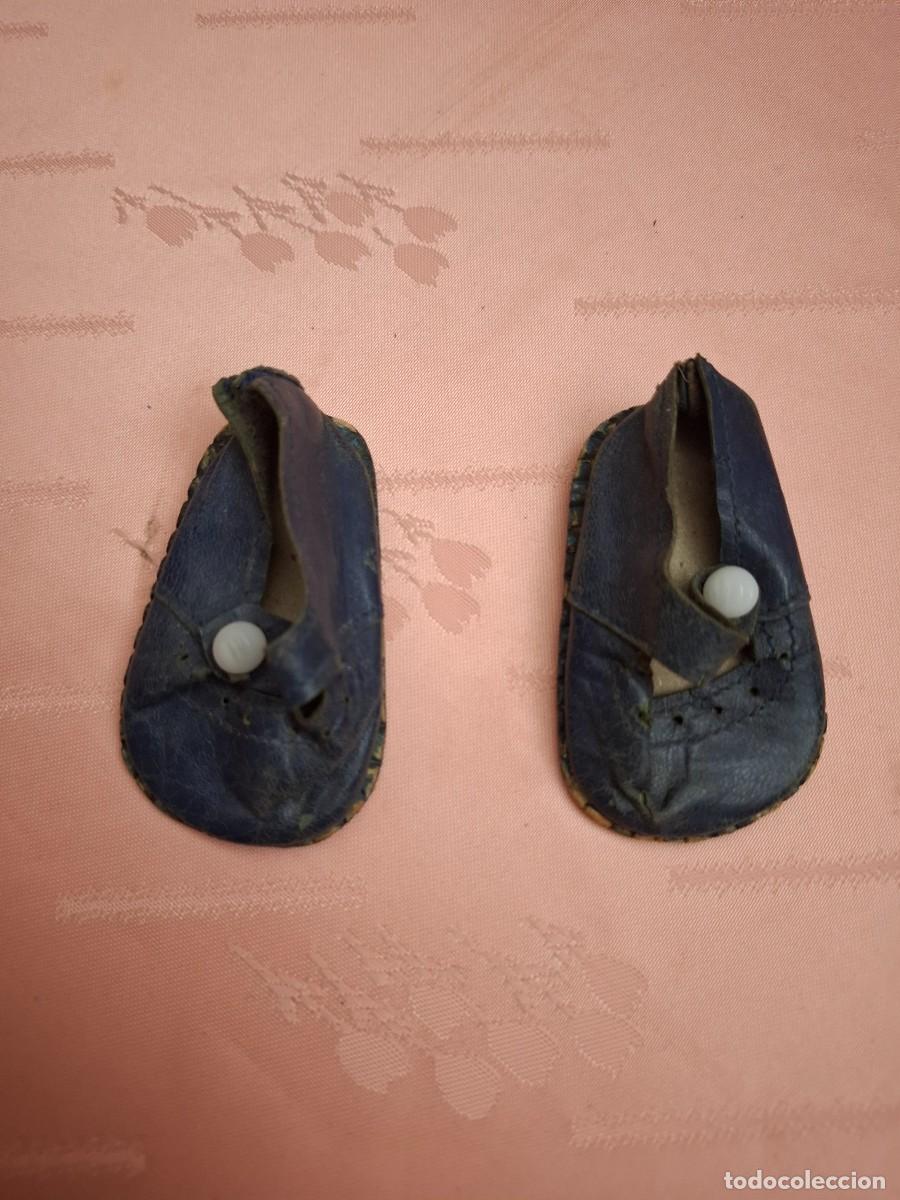 Artesan&iacute;a: ZAPATOS DE EPOCA, DE PIEL, PARA MU&Ntilde;ECA
