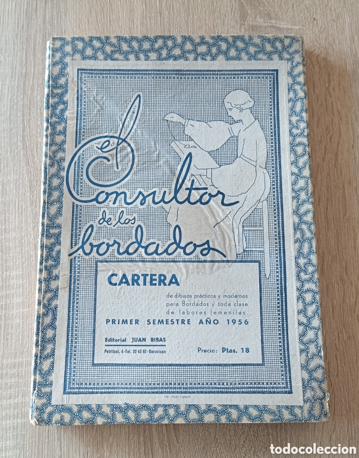 Artesan&iacute;a: Patrones de bordados - 1956 - 18 patrones