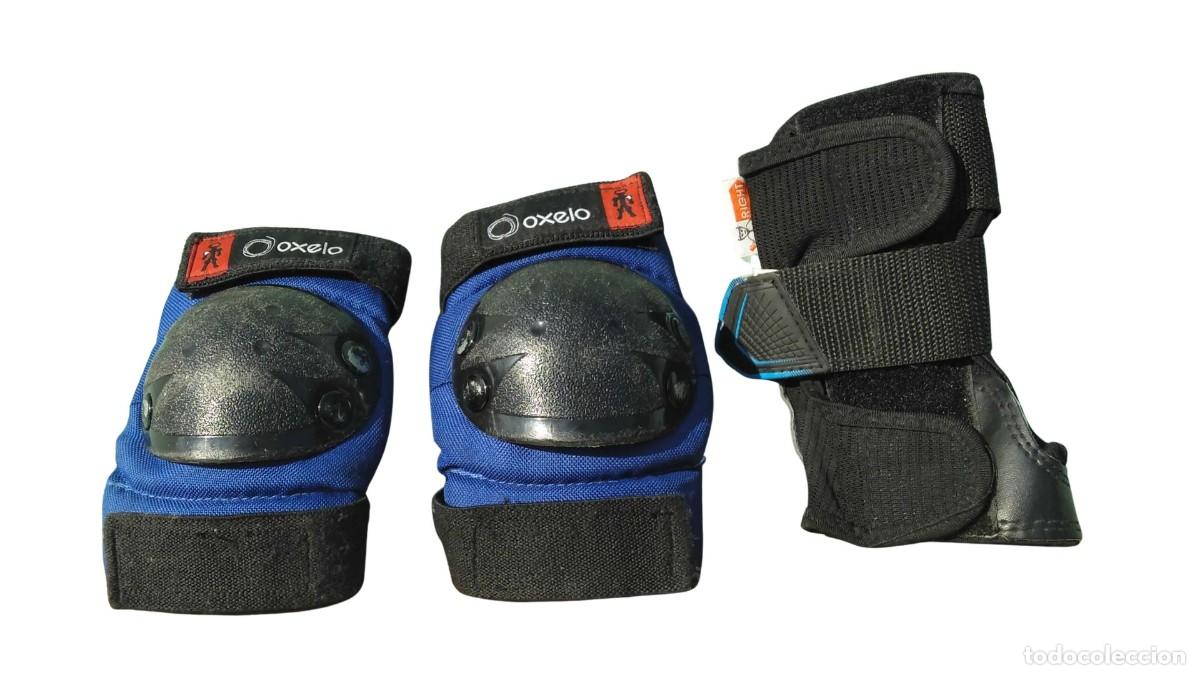 Artisanat: Conjunto para Patinaje o Skate Ni&ntilde;os: Dos Protectores de Rodilla y Uno de Mu&ntilde;eca