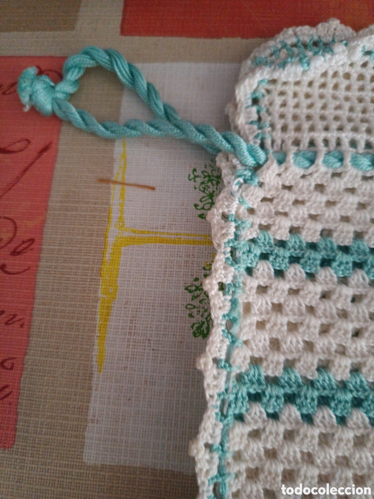 Artesan&iacute;a: Bolsa Tote Bag de Ganchillo. - Foto 2