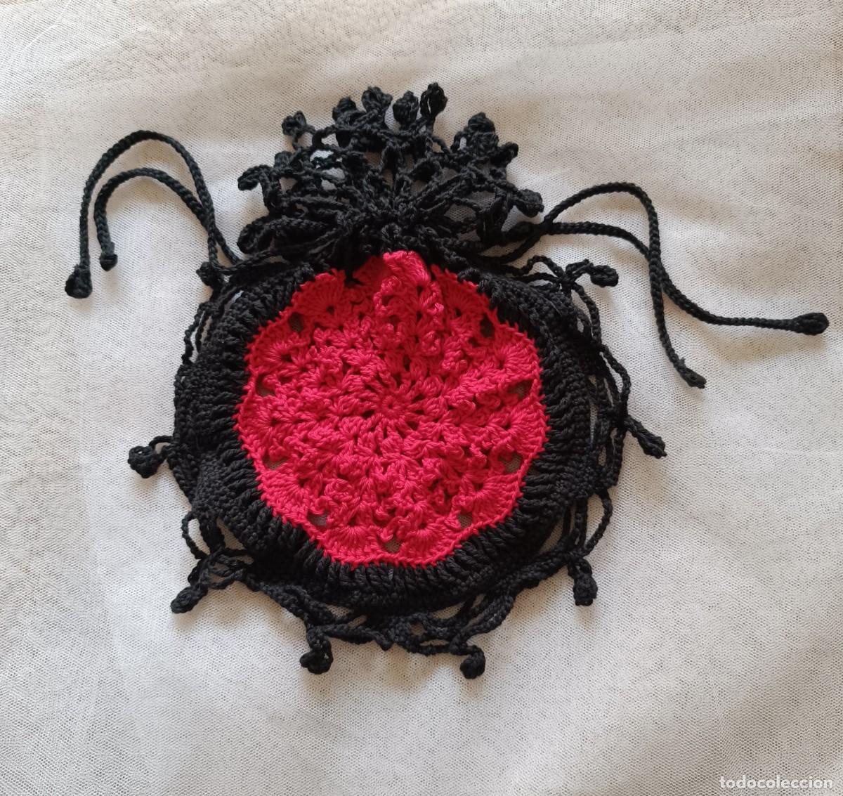 Artesan&iacute;a: PRECIOSO BOLSO DE GANCHILLO CROCHET ARTESANAL. NUEVO. HECHO A MANO. ORIGINAL. &Uacute;NICO