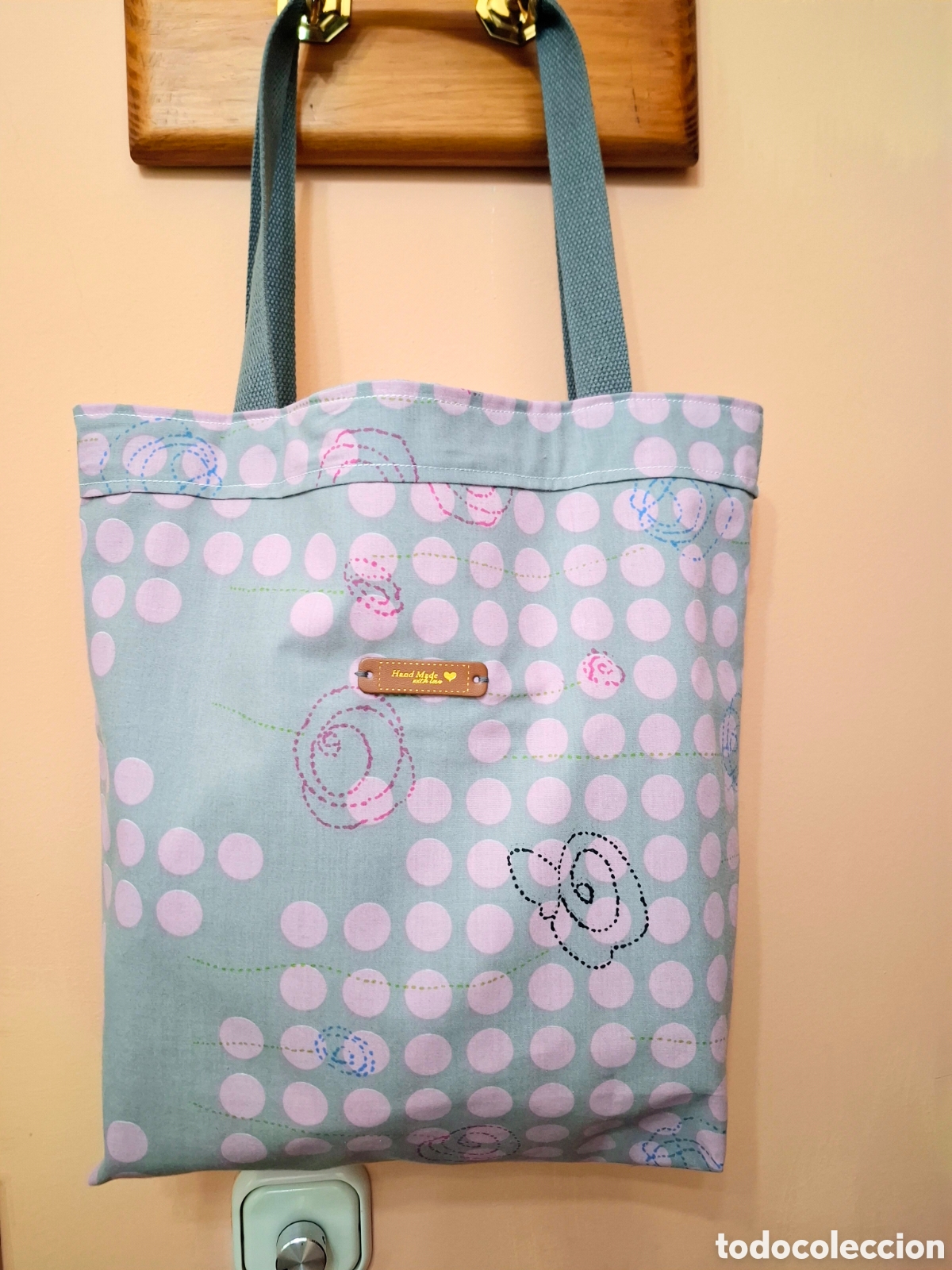 Artesan&iacute;a: Estupendo bolso tote de gran capacidad