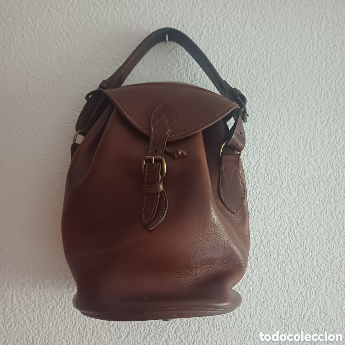 Artesan&iacute;a: Bolso Cubo R&iacute;gido / Zurr&oacute;n de Piel Artesanal - Hermanos Mohedano (HM) Montoro