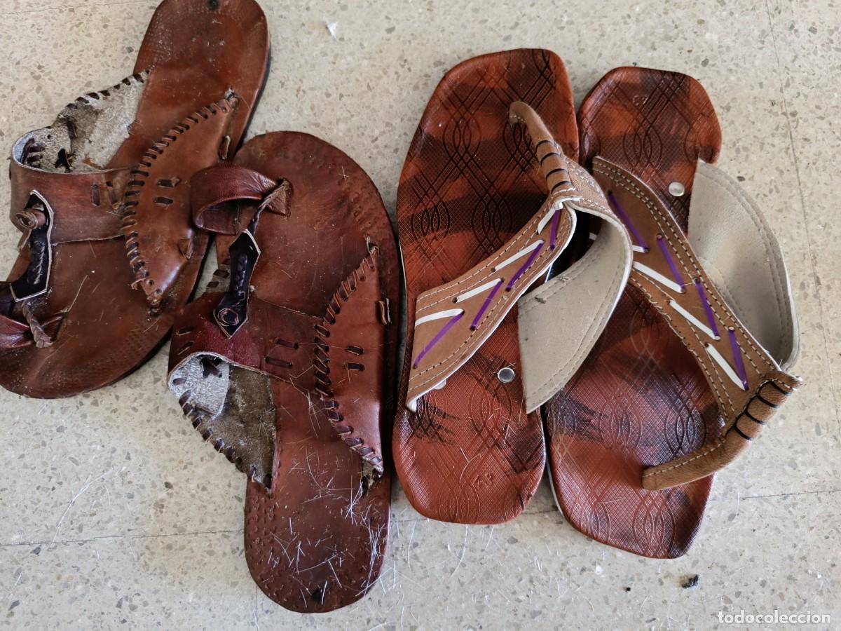 Artesan&iacute;a: Chancletas, chanclas (sandalias) &Aacute;frica. Guinea. Artesanales