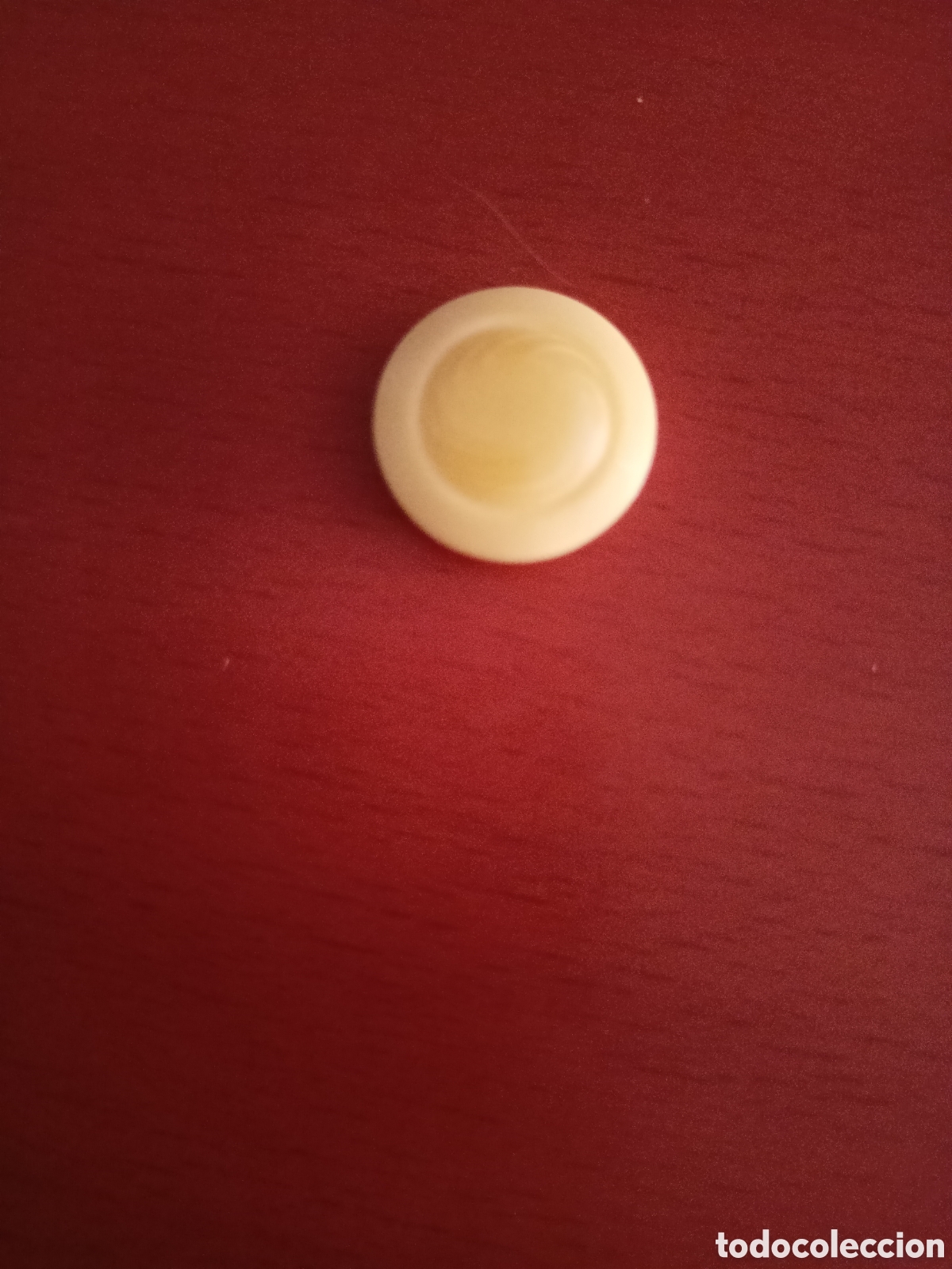 Artesan&iacute;a: 4 botones amarillo jaspeado - Foto 3