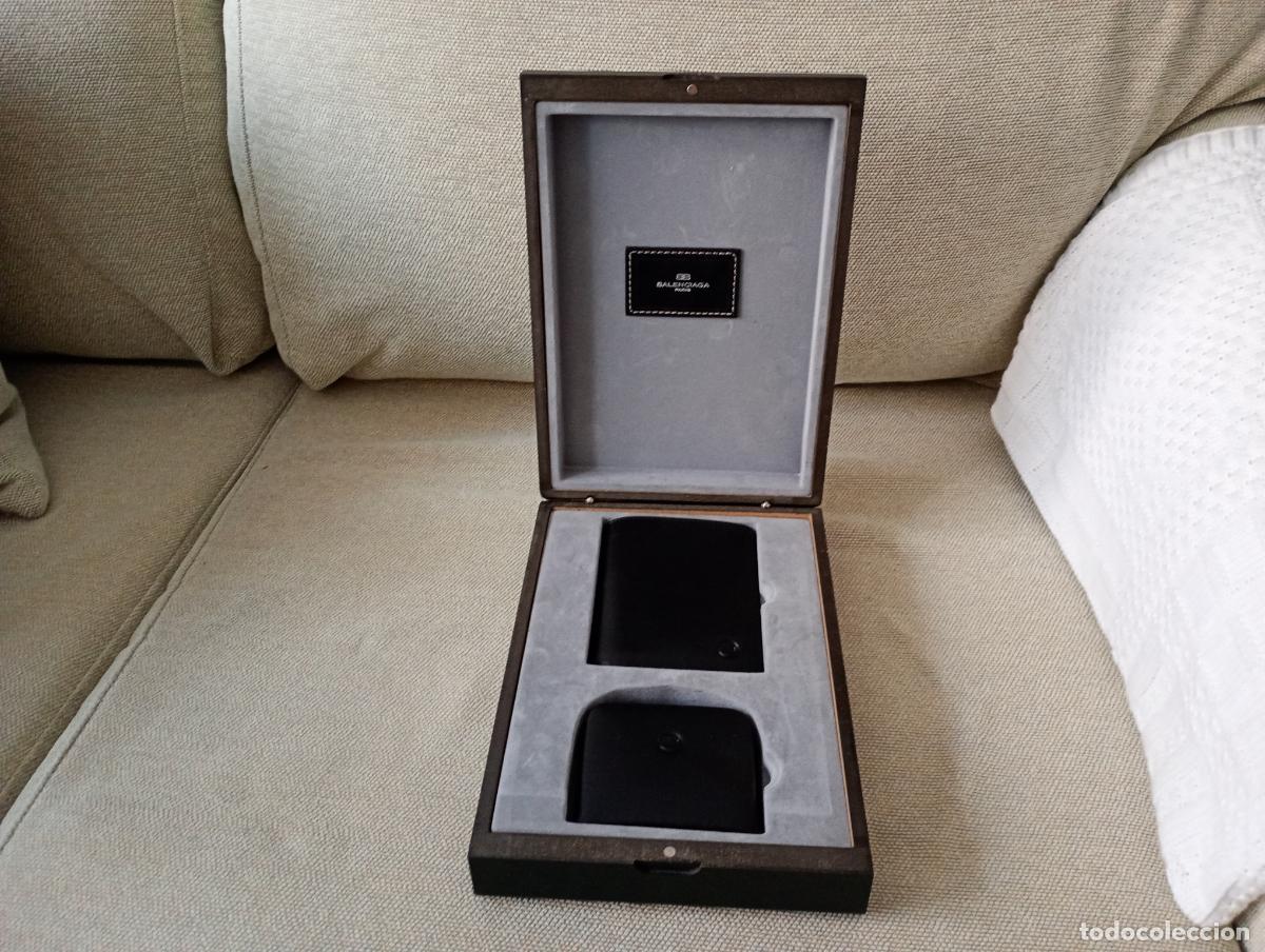 Artesan&iacute;a: MONEDERO Y BILLETERA BALENCIAGA CON ESTUCHE