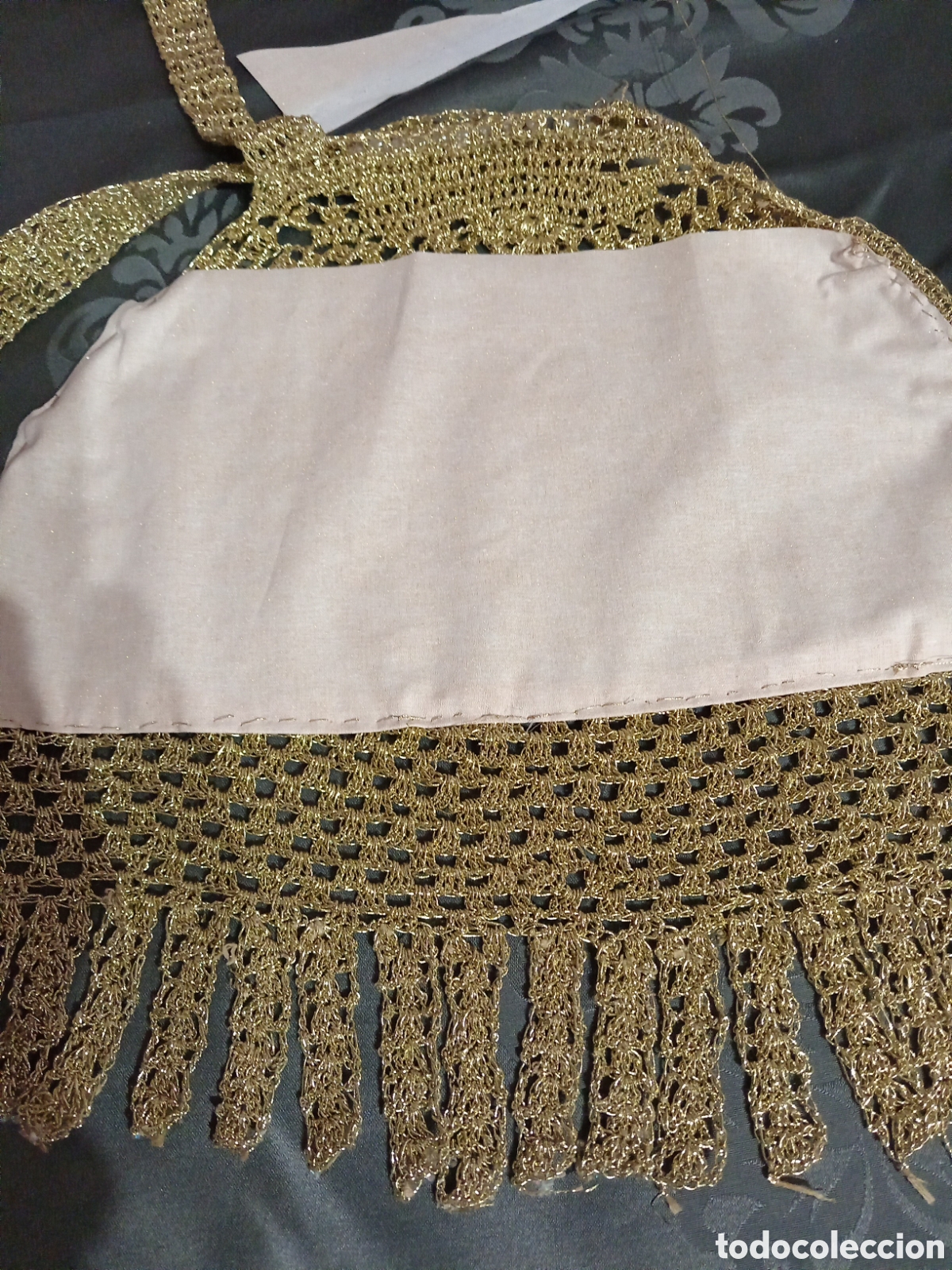 Artesan&iacute;a: Top dorado para mujer - Foto 4