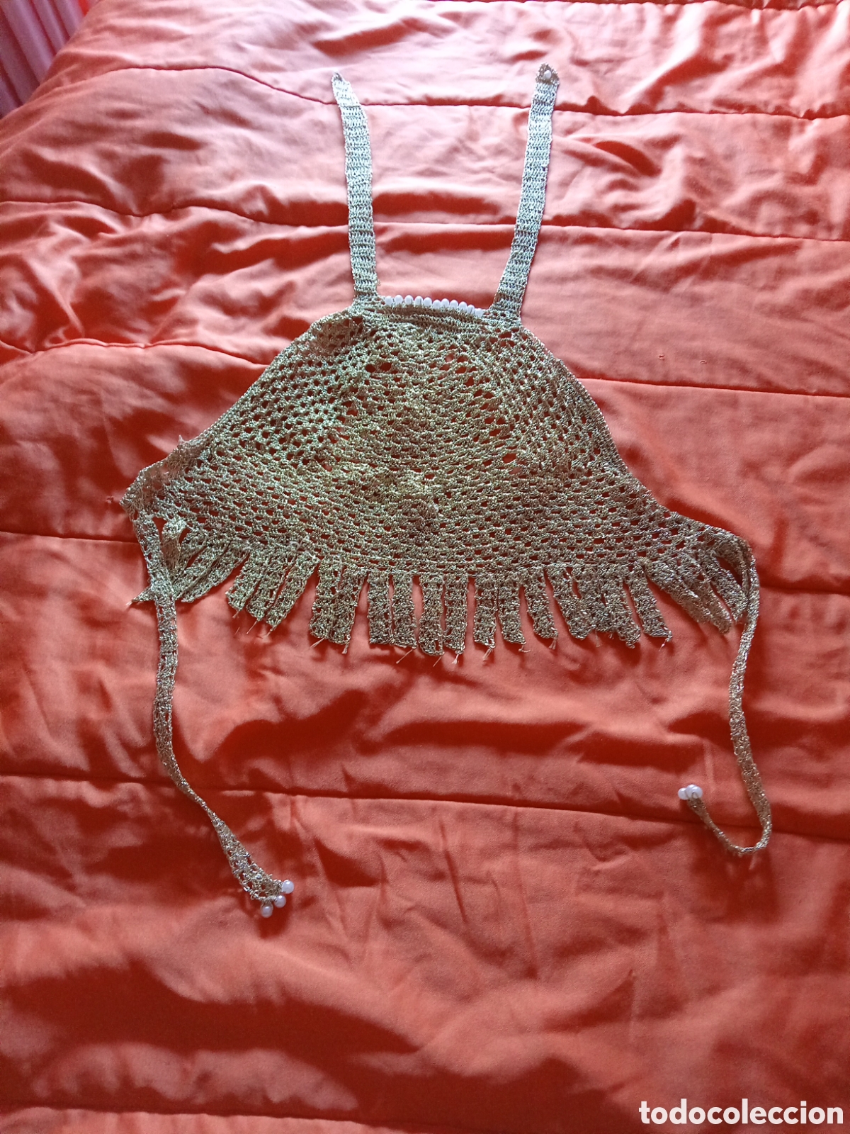 Artesan&iacute;a: Top dorado para mujer - Foto 6