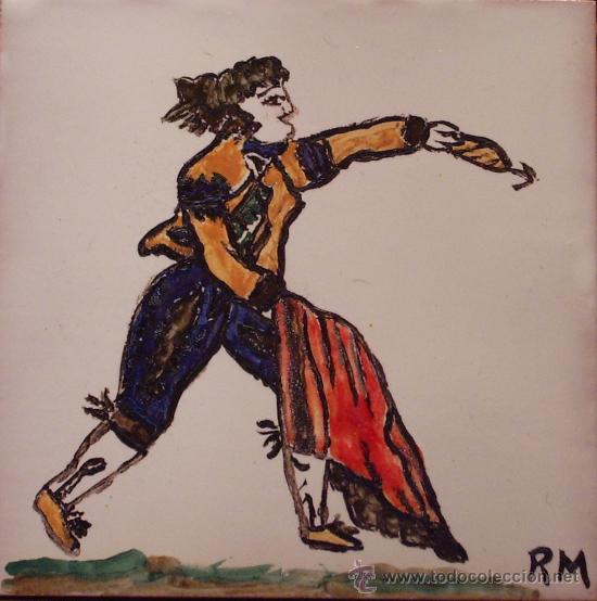 Artesan&iacute;a: OFICIOS MEDIEVALES. TORERO. Pintado a mano - Foto 1