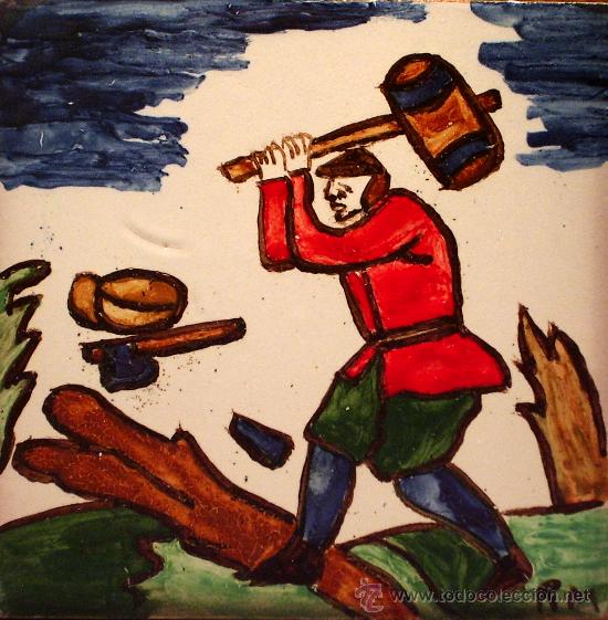 Artesan&iacute;a: OFICIOS MEDIEVALES. Le&ntilde;ador. - Foto 1