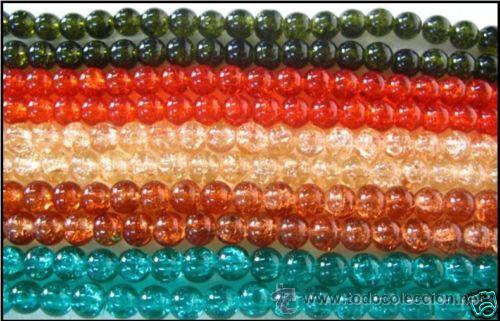 Artesan&iacute;a: LOTE DE 50 PERLAS DE CRISTAL MURANO - 8MM - Foto 1