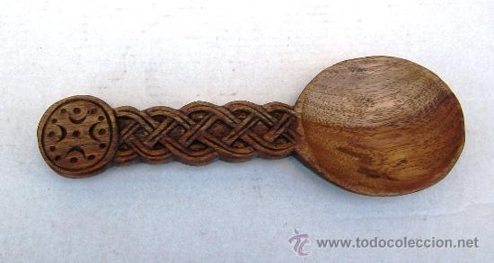 Artesan&iacute;a: cucharon de madera tallado, cuchara ,, ref. 196172 - Foto 1