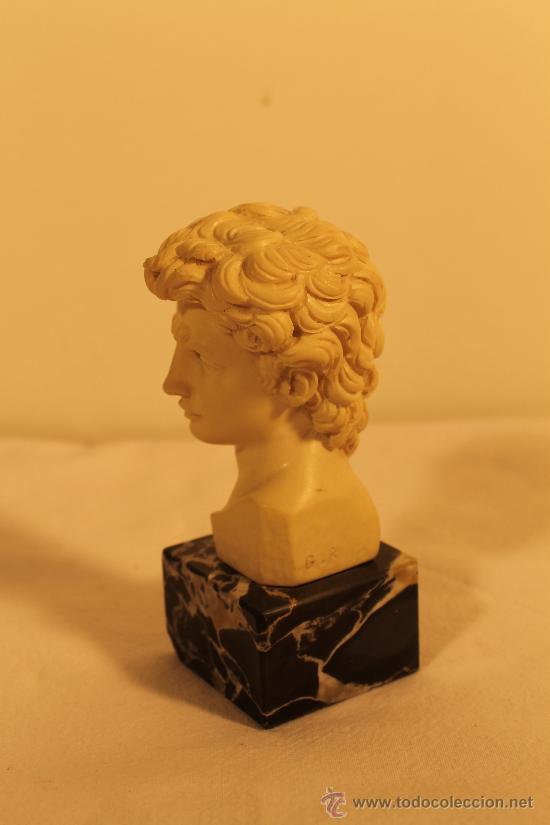 Artesan&iacute;a: BUSTO DE DAVID EN PASTA DE GINO RUGGERI - Foto 2