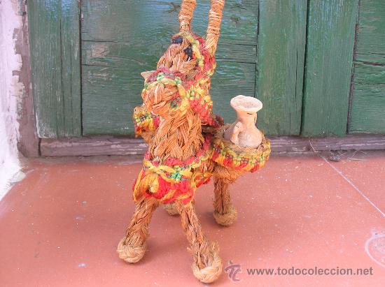 Artesan&iacute;a: BURRO  Artesania de Esparto - Foto 2