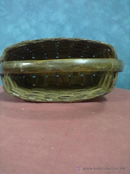Artesan&iacute;a: CANASTO MADERA REVISTERO VINTAGE - Foto 3