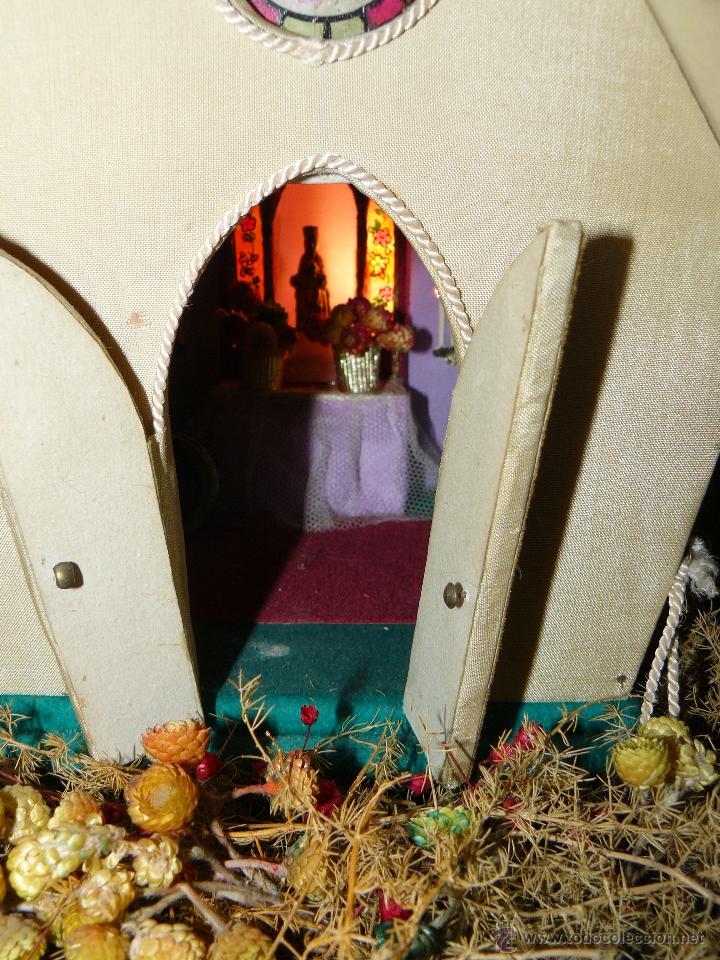 Artesan&iacute;a: MAQUETA DE ERMITA CON  ALTAR - Foto 2
