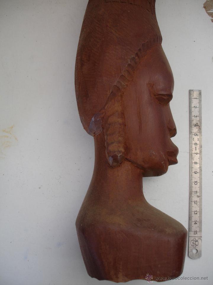 Artesan&iacute;a: PAREJA AFRICANA DE MADERA - Foto 2