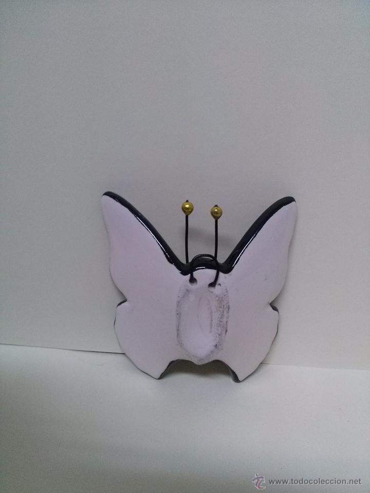 Artesan&iacute;a: MARIPOSA DE CERAMICA PINTADA A MANO - Foto 3