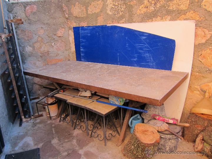 Artesan&iacute;a: MESA Y TABURETES DE FORJA - Foto 1