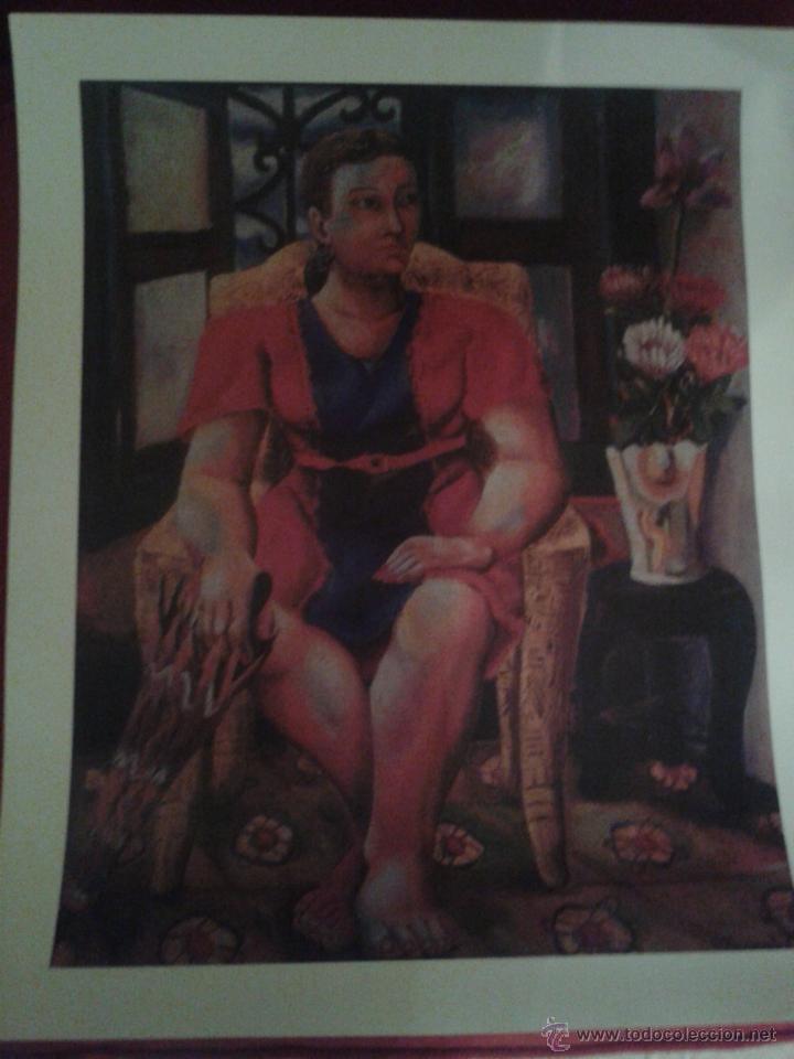 Artesan&iacute;a: LAMINA O PRINT DE MUSEO ,RETRATODE LIBI,COLECCION MUSEO . - Foto 1