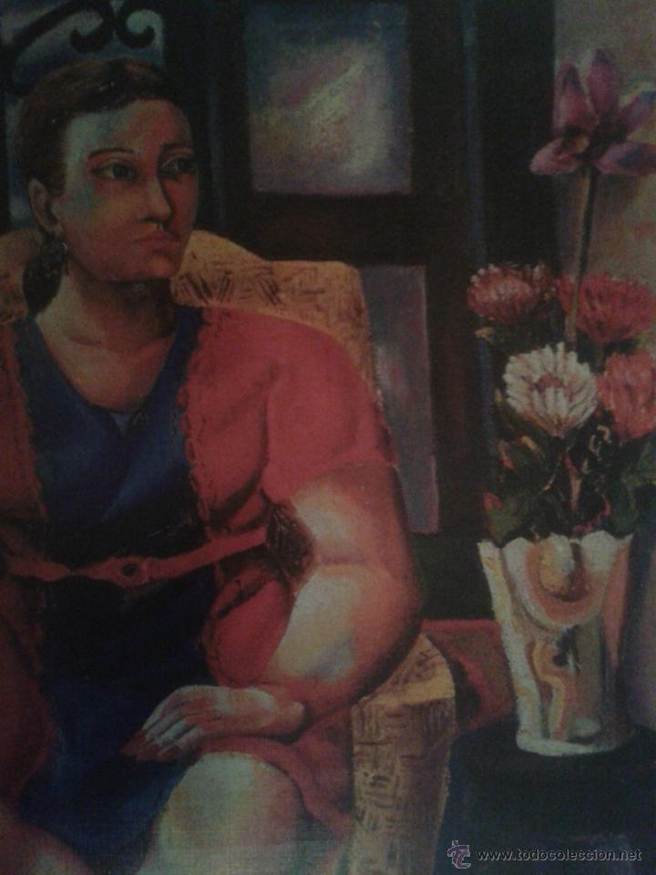 Artesan&iacute;a: LAMINA O PRINT DE MUSEO ,RETRATODE LIBI,COLECCION MUSEO . - Foto 3