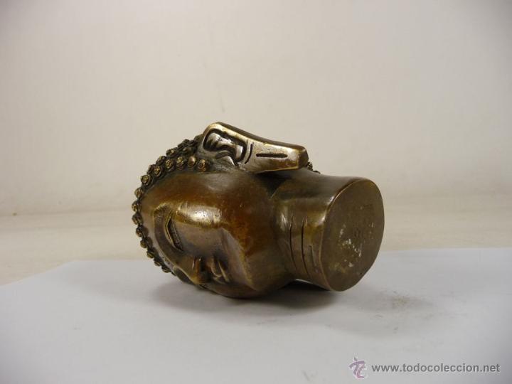 Artesan&iacute;a: Cabeza de buda en bronce n&ordm; 175 - Foto 7