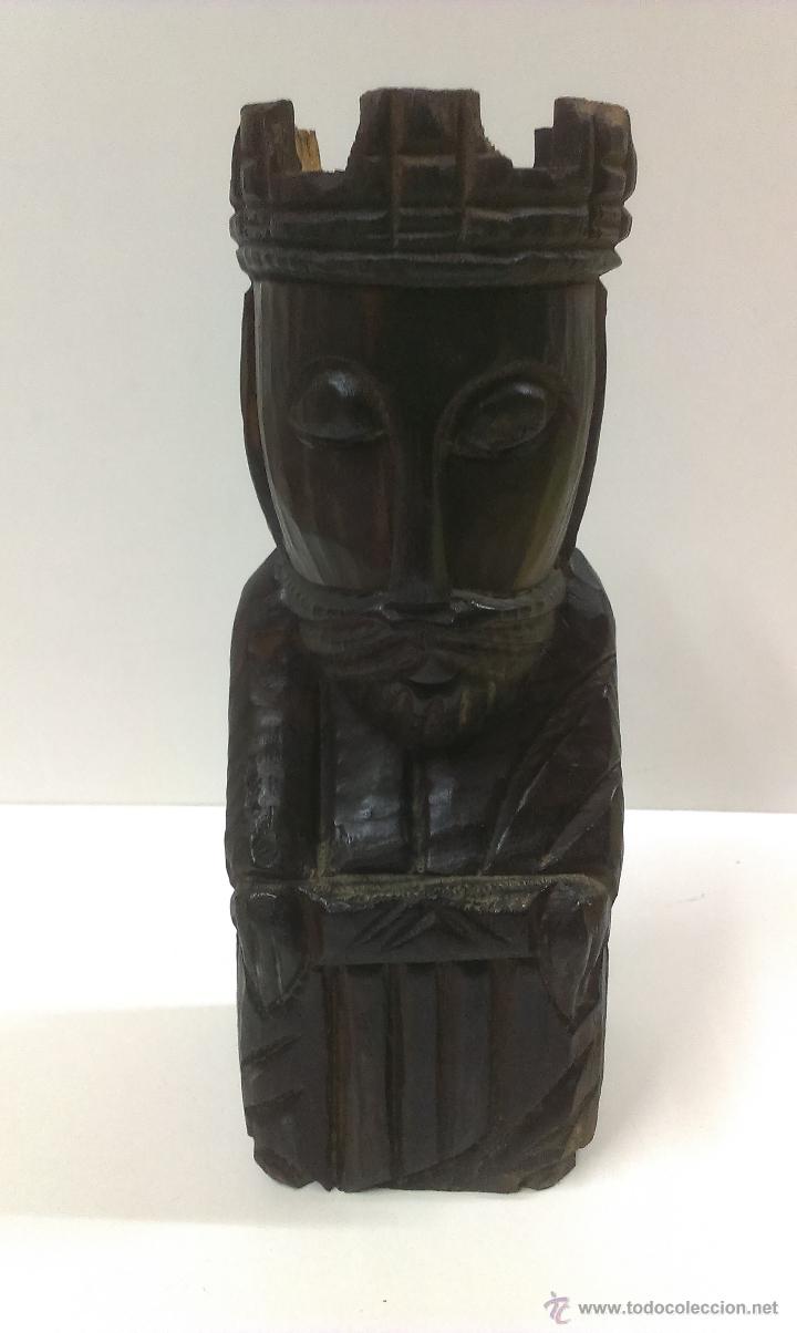 Artesan&iacute;a: TALLA EN MADERA . REY - Foto 1