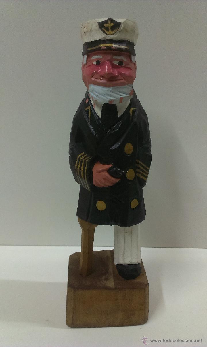 Artesan&iacute;a: TALLA EN MADERA .CAPITAN BARCO - Foto 1